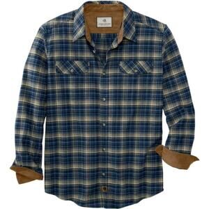 NWOT Legendary Whitetails Stretch Flannel Long Sleeve Shirt Blue Brown Size 2XL